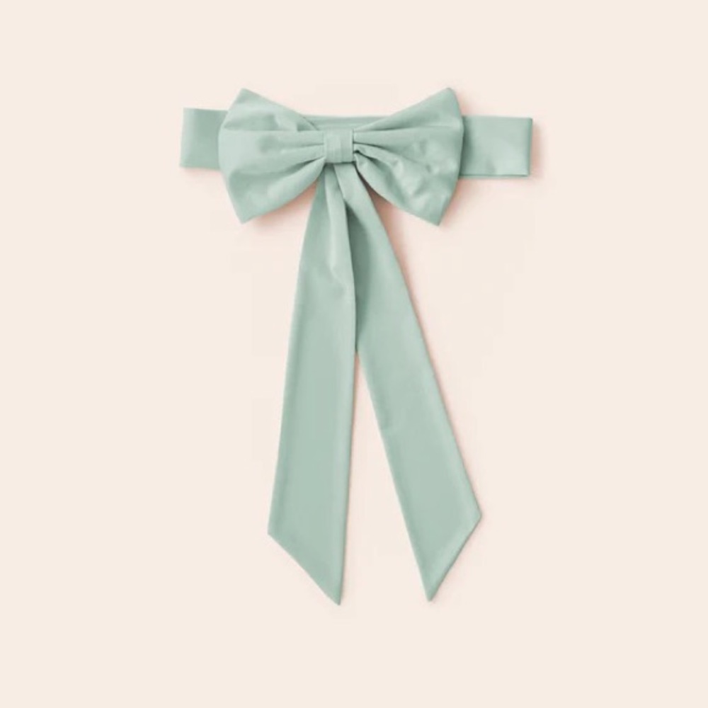Birdy Grey Sage Flower Girl Sash